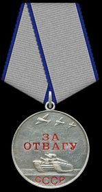 Орден славы 3-й степени, медаль за отвагу