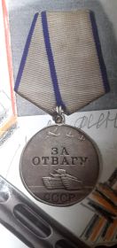 Медаль "За отвагу"