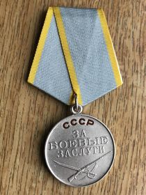 Медаль «За боевые заслуги» (30.04.1945)