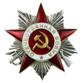 Орден Отечественной войны 2-й степени.