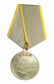 Медаль за боевые заслуги №931348