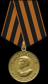 Медаль «За Победу над Германией в Великой Отечественной войне 1941-1945гг»