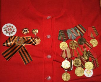 орденом Отечественной войны II степени (1985), орденом Жукова, медалью «За победу над Германией в Великой Отечественной войне 1941-1945гг.».