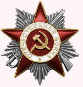 Орден Красной Звезды Медаль «За отвагу» Орден Отечественной войны II степени