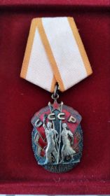 Орден "Знак почёта"