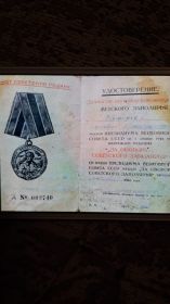 медаль "За оборону советского Заполярья"