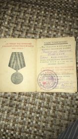 Медаль за Победу над Германией в Великой Отечественной Войне 1941-1945
