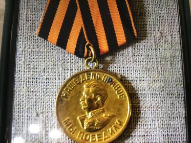 Медаль «За победу над Германией»