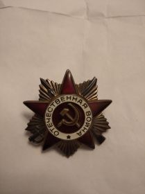 орден Отечественной войны 2-ой степени
