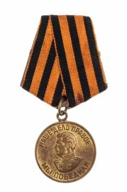 медаль " За Побелу над Германией"
