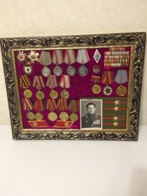 «Орденом Отечественной войны - II степени», медалями «За боевые заслуги», «За победу над Германией» и другими