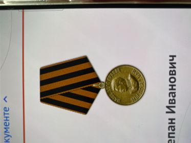 Медаль «За победу над Германией в ВОВ 1941-1945