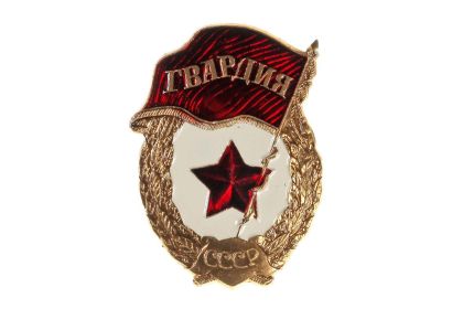 знак гвардия