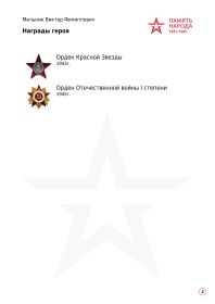 Орден Отечественной войны I степени 1945г. 2