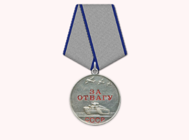 медаль за отвагу февраль 1944