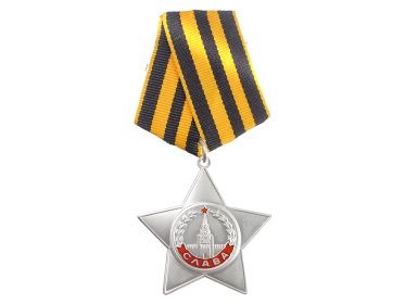 Орден "Слава" 3-й степени