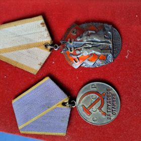 Знак почета и медаль за трудовое отличие
