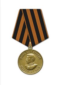 Медаль "За победу над Германией в Великой Отечественной войне 1941-1945 гг."й