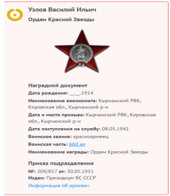 Орден Красной Звезды,
