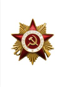 Орден Отечественной Войны I степени