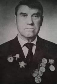 Орден красной звезды, Орден за Отечественную войну II степени, медали за победу над Японией, за доблестный труд в ВОВ, за взятие Кеннигсберга, за оборону Сталинграда, Ленинграда