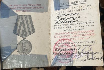 Медаль за Победу над Германией