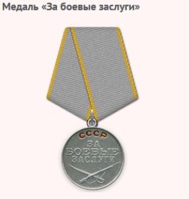 Медаль «За боевые заслуги»