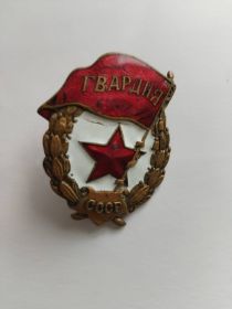 Знак «Гвардия»