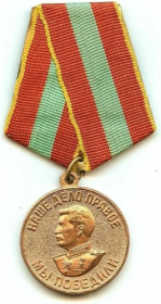 «За доблестный труд в Великой Отечественной войне 1941—1945 гг.»
