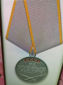 Медаль"За боевые заслуги"