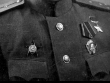 Геро́й Сове́тского Сою́за,Орден Ленина, О́рден Оте́чественной войны́, О́рден Кра́сной Звезды́,