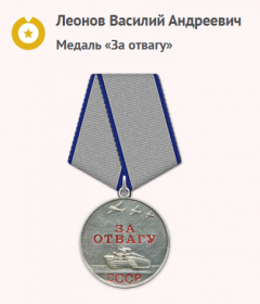 Медаль «За отвагу»