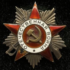 Орден «Великой Отечественной Войны I степени»