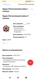 Орден Отечественной войны 2 степени
