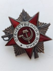 Орден Отечественной Войны  I  степени