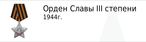 Орден Славы III степени