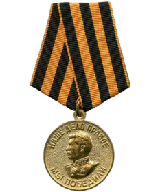 Медаль "За победу над Германией в Великой Отечественной войне 1941 -1945 гг."