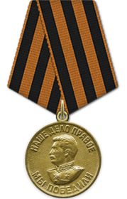 Медаль «За победу над Германией в Великой Отечественной войне 1941–1945 гг.»
