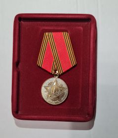 Юбилейная медаль 60 лет Победы в Великой Отечественной Войне 1941-1945гг