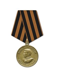 Медаль «За победу над Германией в Великой Отечественной войне 1941–1945 гг.»