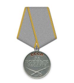 "За боевые заслуги"