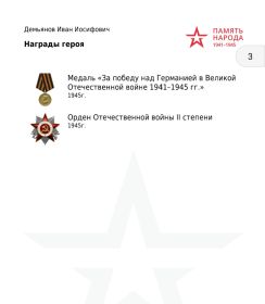 Медаль за победу над Германией в Великой Отечественной Войне 1941-1945 гг