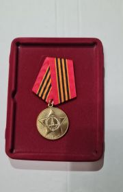 Юбилейная медаль 65 лет Победы в Великой Отечественной Войне 1941-1945гг