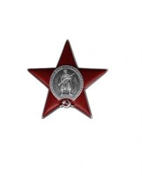 2 Ордена красной звезды , медаль за победу над Германией в ВОВ . Медаль за боевые заслуги. Орден ВОВ 1 степени