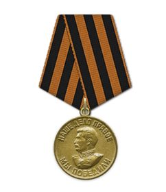 Медаль за победу над Германией в Великой Отечественной Войне 1941-1945 гг