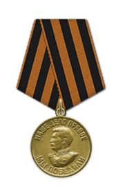 медаль За Победу над Германией в Великой Отечественной войне 1941–1945 гг.