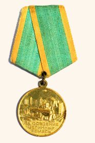 Медаль "За освоение целинных земель"