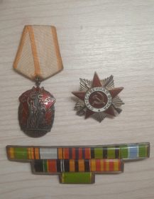 Орден Знак Почёта. Орден Великой Отечественной Войны 3 степени. За Победу над Германией. За взятие Берлина