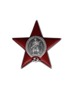Медаль «За победу над Германией в Великой Отечественной войне 1941–1945 гг.» и Орден Красной Звезды