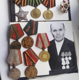 Орден Славы 3 степени, Медаль за Победу над Германией, Медаль за взятие Кенигсберга
